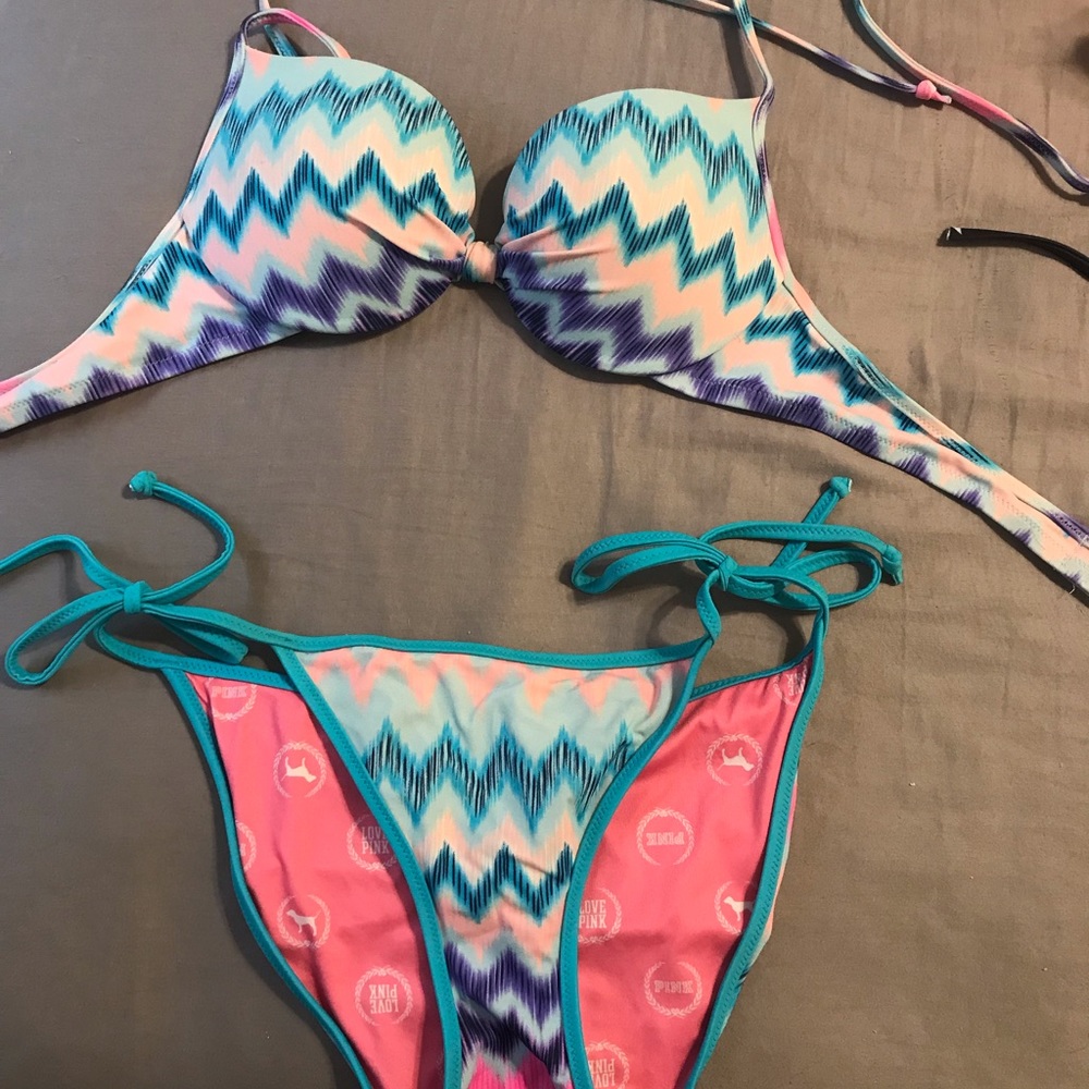 PINK bikini set
